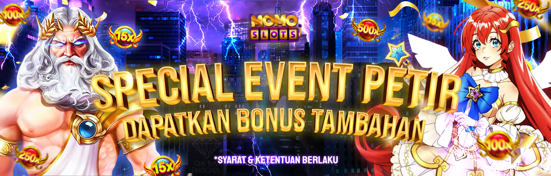 EVENT PETIR DI MOMOSLOTS !