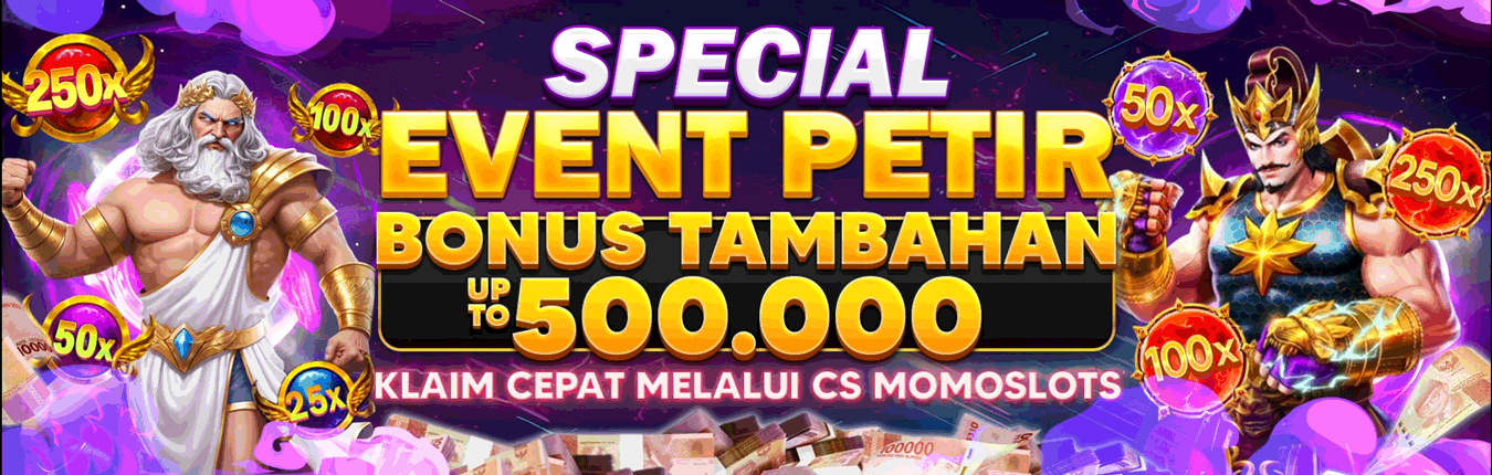 EVENT PETIR DI MOMOSLOTS !