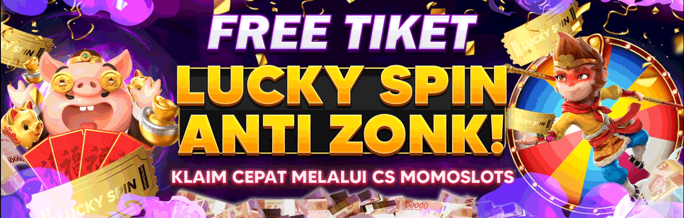 LUCKY SPIN WHEEL OF FORTUNE MOMOSLOTS