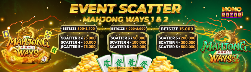 SCATTER CUAN MAHYONG WAYS !
