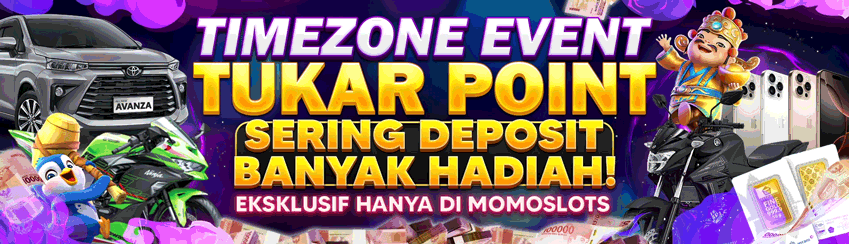 EVENT TIMEZONE DI MOMOSLOTS !